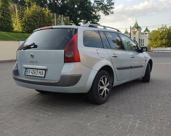 Рено Меган 2004 в Остоге на Automoto.ua Серый Рено Меган, объемом двигателя 1.9 л и пробегом 289 тыс. км за 4300 $, фото 7 на Automoto.ua