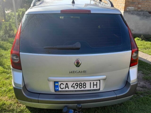 Серый Рено Меган, объемом двигателя 1.6 л и пробегом 240 тыс. км за 4650 $, фото 3 на Automoto.ua