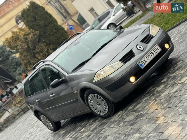 Серый Рено Меган, объемом двигателя 1.6 л и пробегом 300 тыс. км за 3850 $, фото 28 на Automoto.ua