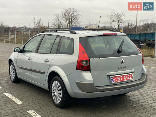 Серый Рено Меган, объемом двигателя 1.6 л и пробегом 158 тыс. км за 3999 $, фото 8 на Automoto.ua