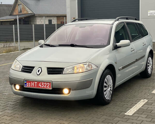 Серый Рено Меган, объемом двигателя 1.6 л и пробегом 158 тыс. км за 3999 $, фото 14 на Automoto.ua