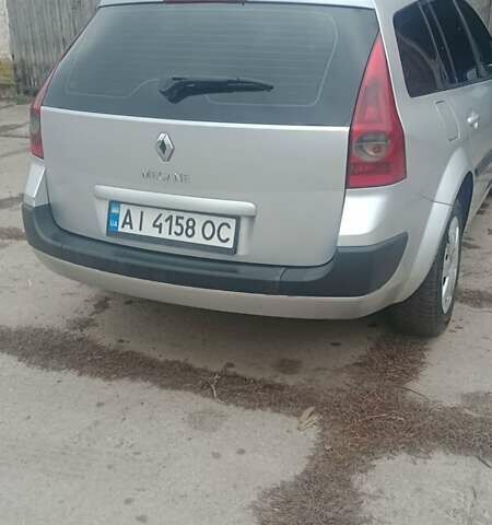Серый Рено Меган, объемом двигателя 1.5 л и пробегом 245 тыс. км за 4300 $, фото 4 на Automoto.ua
