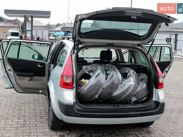 Серый Рено Меган, объемом двигателя 1.6 л и пробегом 300 тыс. км за 3700 $, фото 22 на Automoto.ua