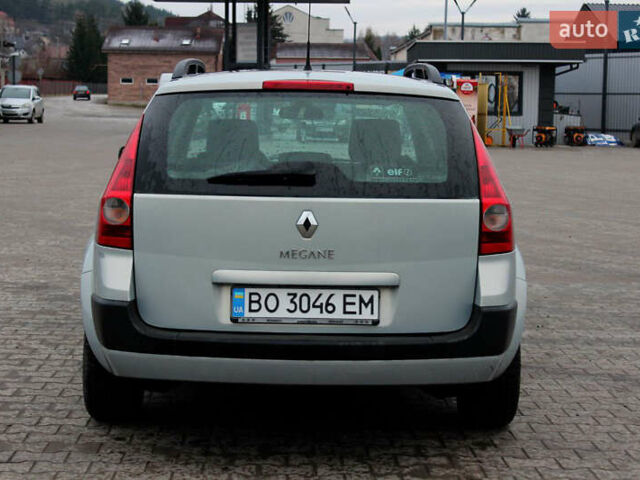 Серый Рено Меган, объемом двигателя 1.6 л и пробегом 300 тыс. км за 3700 $, фото 5 на Automoto.ua