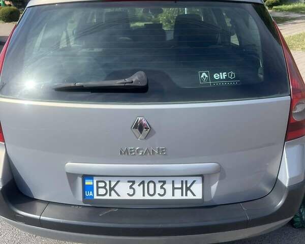Серый Рено Меган, объемом двигателя 1.39 л и пробегом 261 тыс. км за 4500 $, фото 4 на Automoto.ua