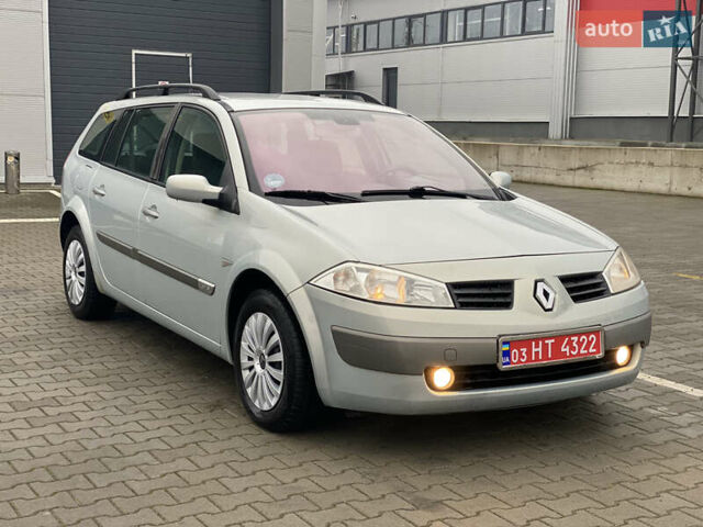 Серый Рено Меган, объемом двигателя 1.6 л и пробегом 158 тыс. км за 3999 $, фото 4 на Automoto.ua