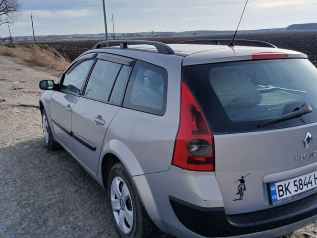 Серый Рено Меган, объемом двигателя 1.5 л и пробегом 417 тыс. км за 4500 $, фото 6 на Automoto.ua