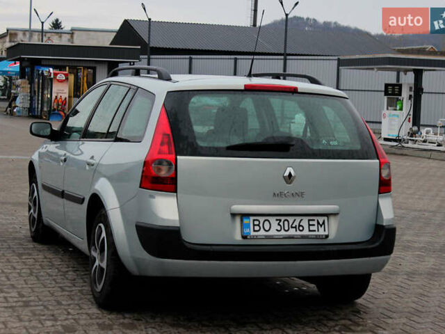 Серый Рено Меган, объемом двигателя 1.6 л и пробегом 300 тыс. км за 3700 $, фото 4 на Automoto.ua