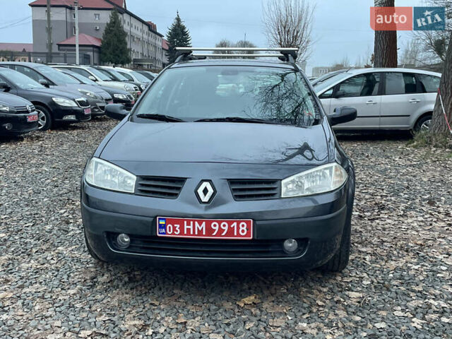 Серый Рено Меган, объемом двигателя 1.6 л и пробегом 191 тыс. км за 4700 $, фото 1 на Automoto.ua