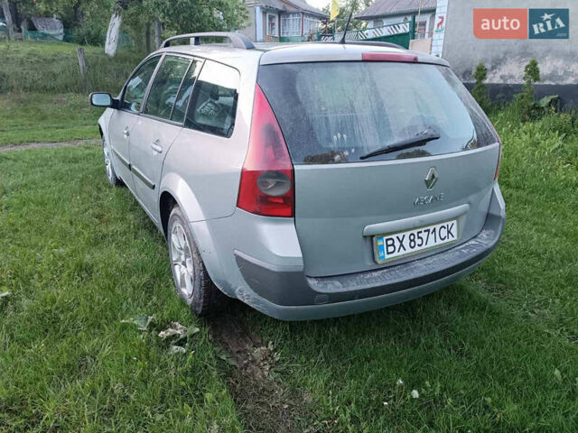 Сірий Рено Меган, об'ємом двигуна 1.9 л та пробігом 341 тис. км за 3600 $, фото 7 на Automoto.ua