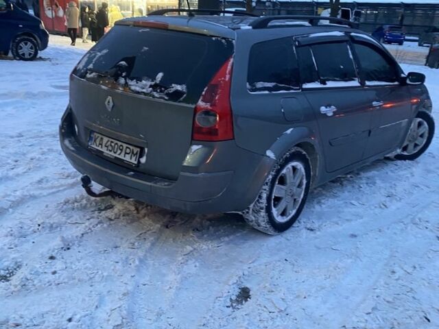 Сірий Рено Меган, об'ємом двигуна 1.6 л та пробігом 233 тис. км за 4300 $, фото 1 на Automoto.ua