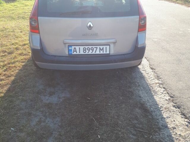 Сірий Рено Меган, об'ємом двигуна 1.6 л та пробігом 216 тис. км за 3900 $, фото 1 на Automoto.ua
