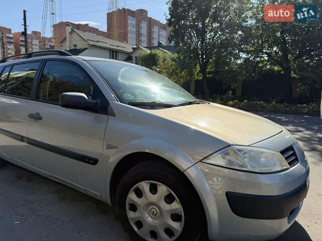 Серый Рено Меган, объемом двигателя 1.6 л и пробегом 190 тыс. км за 4750 $, фото 2 на Automoto.ua