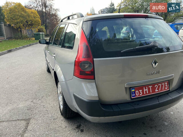 Сірий Рено Меган, об'ємом двигуна 1.6 л та пробігом 213 тис. км за 4200 $, фото 15 на Automoto.ua