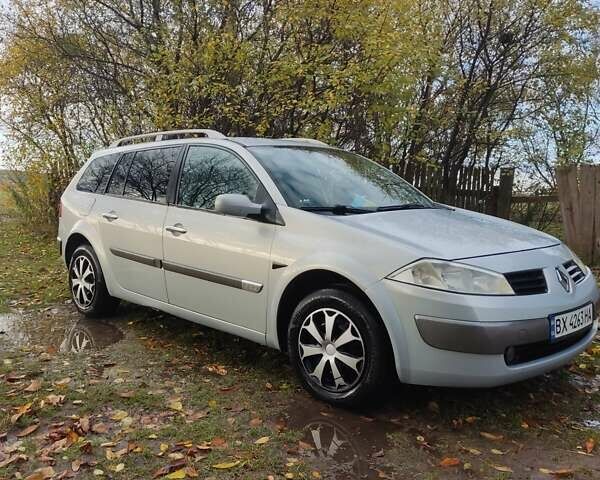 Рено Меган 2004 в Остоге на Automoto.ua Серый Рено Меган, объемом двигателя 1.9 л и пробегом 289 тыс. км за 4300 $, фото 18 на Automoto.ua