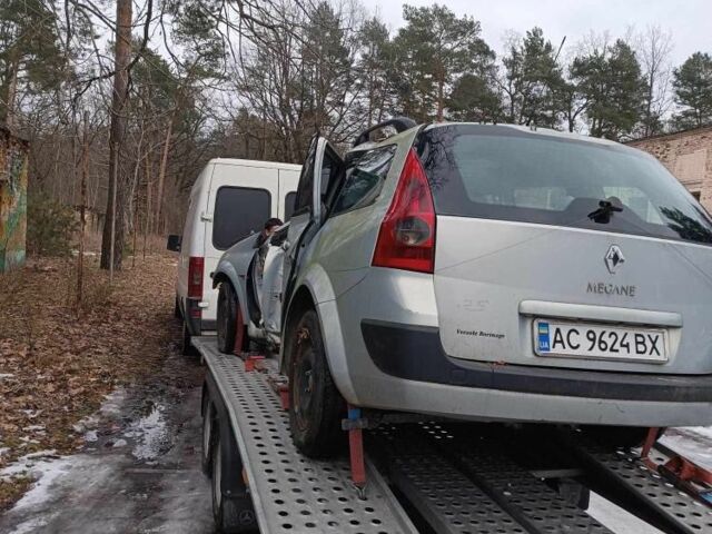 Сірий Рено Меган, об'ємом двигуна 1.9 л та пробігом 250 тис. км за 1000 $, фото 7 на Automoto.ua