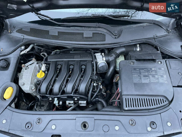 Серый Рено Меган, объемом двигателя 1.6 л и пробегом 191 тыс. км за 4700 $, фото 8 на Automoto.ua