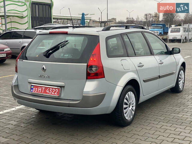 Серый Рено Меган, объемом двигателя 1.6 л и пробегом 158 тыс. км за 3999 $, фото 6 на Automoto.ua