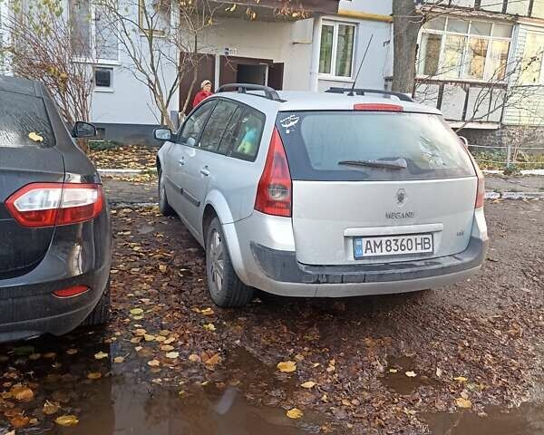 Сірий Рено Меган, об'ємом двигуна 1.9 л та пробігом 408 тис. км за 3450 $, фото 3 на Automoto.ua