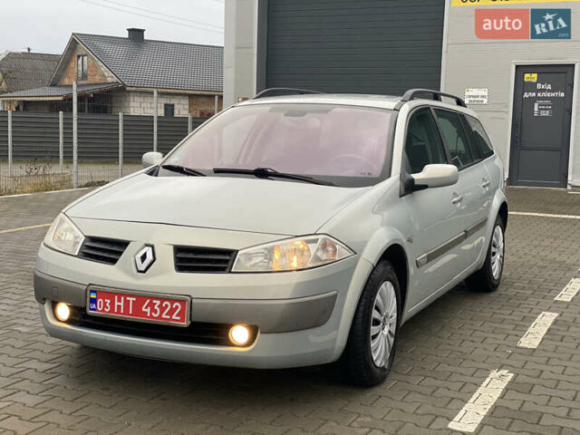 Серый Рено Меган, объемом двигателя 1.6 л и пробегом 158 тыс. км за 3999 $, фото 2 на Automoto.ua