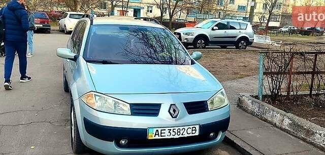 Серый Рено Меган, объемом двигателя 1.5 л и пробегом 226 тыс. км за 4850 $, фото 7 на Automoto.ua