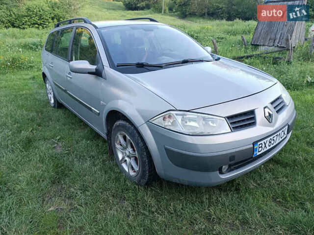 Сірий Рено Меган, об'ємом двигуна 1.9 л та пробігом 341 тис. км за 3600 $, фото 1 на Automoto.ua