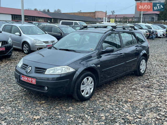 Серый Рено Меган, объемом двигателя 1.6 л и пробегом 191 тыс. км за 4700 $, фото 2 на Automoto.ua