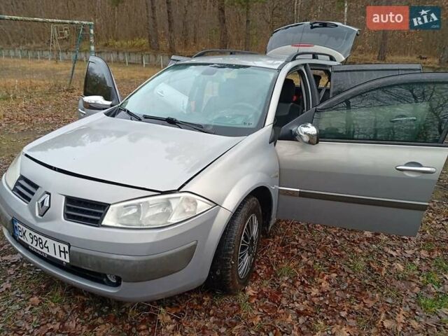 Серый Рено Меган, объемом двигателя 1.5 л и пробегом 275 тыс. км за 4150 $, фото 41 на Automoto.ua