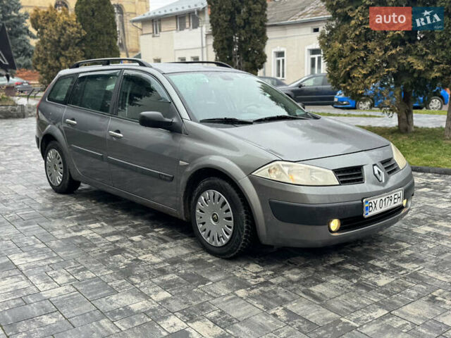 Серый Рено Меган, объемом двигателя 1.6 л и пробегом 300 тыс. км за 3850 $, фото 11 на Automoto.ua