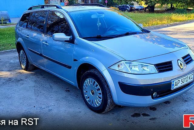 Серый Рено Меган, объемом двигателя 1.5 л и пробегом 320 тыс. км за 4300 $, фото 2 на Automoto.ua