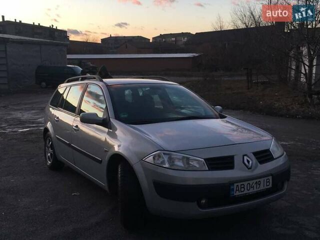 Серый Рено Меган, объемом двигателя 1.6 л и пробегом 175 тыс. км за 5800 $, фото 9 на Automoto.ua