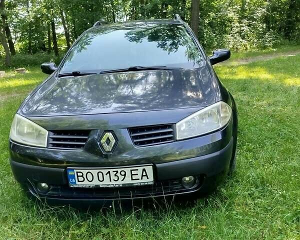 Серый Рено Меган, объемом двигателя 1.6 л и пробегом 212 тыс. км за 4100 $, фото 9 на Automoto.ua
