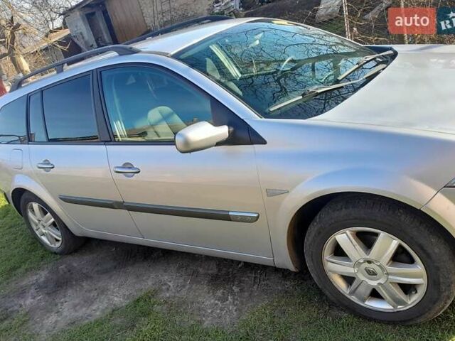 Серый Рено Меган, объемом двигателя 1.6 л и пробегом 240 тыс. км за 4650 $, фото 1 на Automoto.ua