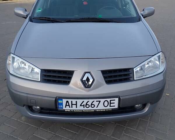 Серый Рено Меган, объемом двигателя 1.6 л и пробегом 166 тыс. км за 5200 $, фото 2 на Automoto.ua