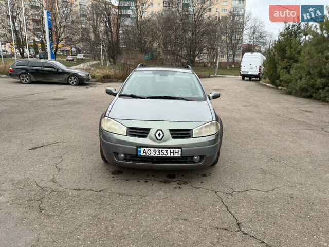 Сірий Рено Меган, об'ємом двигуна 1.87 л та пробігом 198 тис. км за 3500 $, фото 1 на Automoto.ua