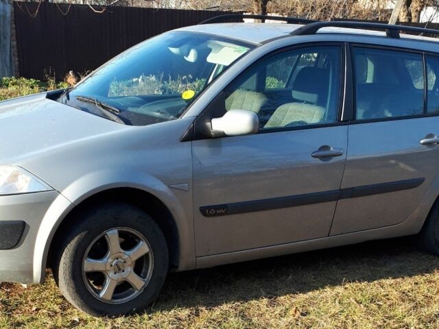 Сірий Рено Меган, об'ємом двигуна 1.6 л та пробігом 216 тис. км за 3900 $, фото 6 на Automoto.ua