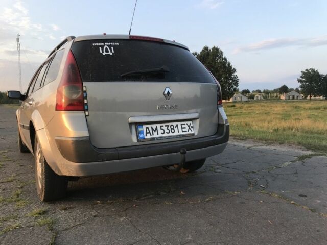 Сірий Рено Меган, об'ємом двигуна 1.9 л та пробігом 3 тис. км за 3500 $, фото 4 на Automoto.ua