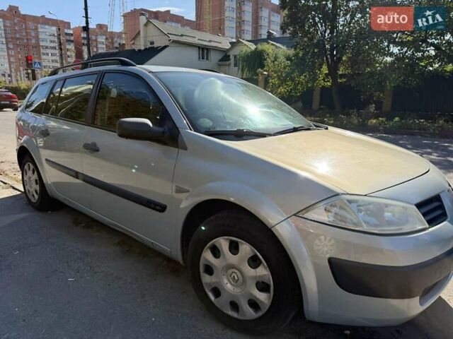 Серый Рено Меган, объемом двигателя 1.6 л и пробегом 190 тыс. км за 4750 $, фото 1 на Automoto.ua