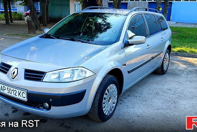 Серый Рено Меган, объемом двигателя 1.5 л и пробегом 320 тыс. км за 4300 $, фото 1 на Automoto.ua