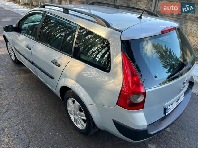 Серый Рено Меган, объемом двигателя 1.5 л и пробегом 250 тыс. км за 3999 $, фото 6 на Automoto.ua