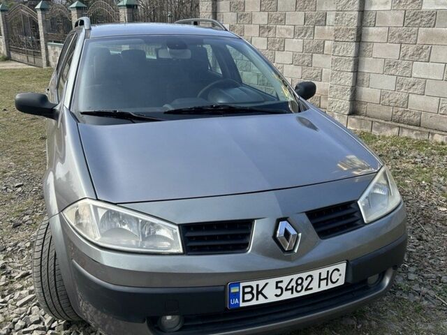 Сірий Рено Меган, об'ємом двигуна 1.5 л та пробігом 234 тис. км за 4400 $, фото 1 на Automoto.ua