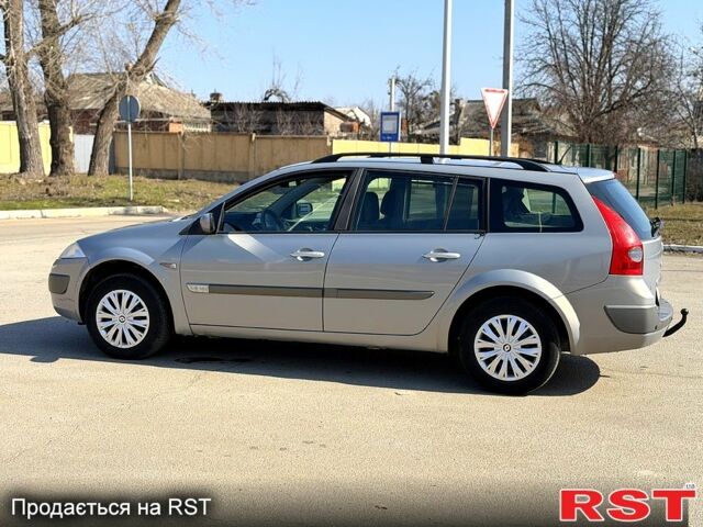 Серый Рено Меган, объемом двигателя 1.6 л и пробегом 195 тыс. км за 5350 $, фото 7 на Automoto.ua