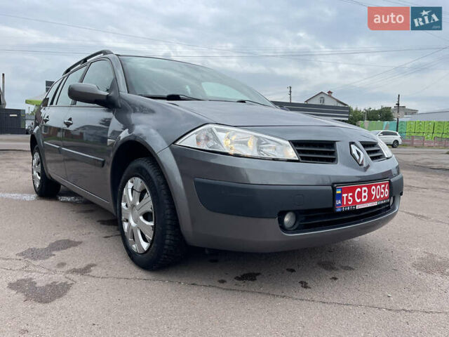 Серый Рено Меган, объемом двигателя 1.6 л и пробегом 192 тыс. км за 4999 $, фото 4 на Automoto.ua