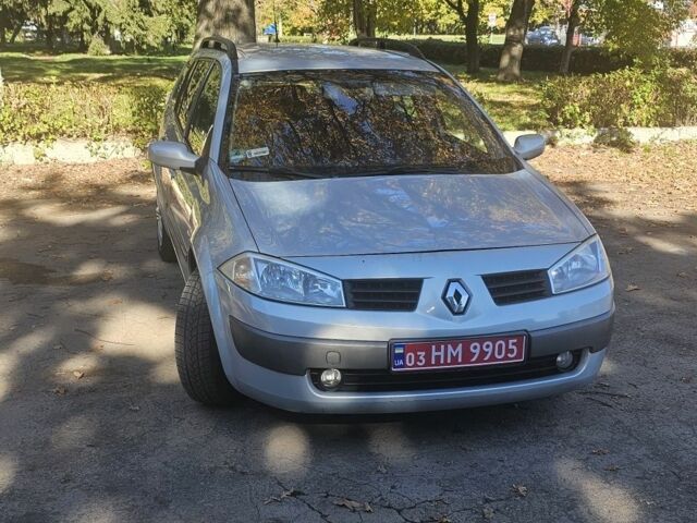 Серый Рено Меган, объемом двигателя 1.6 л и пробегом 213 тыс. км за 3550 $, фото 7 на Automoto.ua