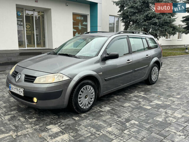 Серый Рено Меган, объемом двигателя 1.6 л и пробегом 300 тыс. км за 3850 $, фото 5 на Automoto.ua