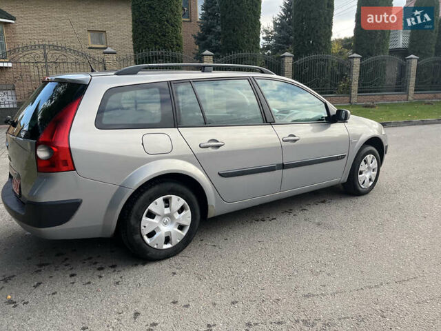 Сірий Рено Меган, об'ємом двигуна 1.6 л та пробігом 213 тис. км за 4200 $, фото 9 на Automoto.ua