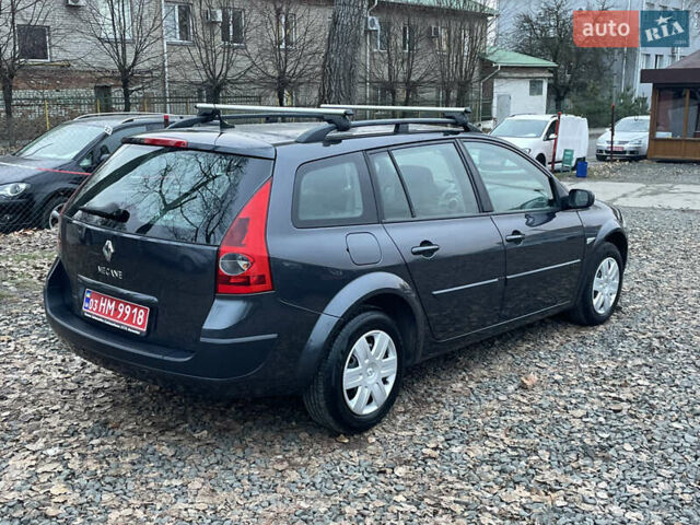 Серый Рено Меган, объемом двигателя 1.6 л и пробегом 191 тыс. км за 4700 $, фото 6 на Automoto.ua