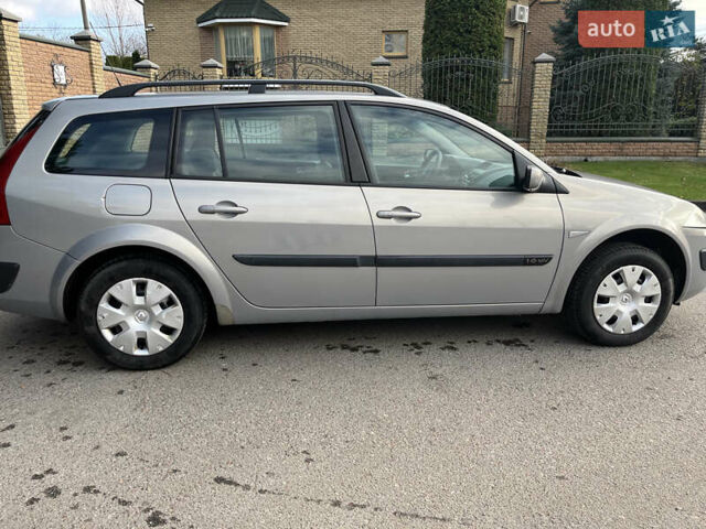 Сірий Рено Меган, об'ємом двигуна 1.6 л та пробігом 213 тис. км за 4200 $, фото 23 на Automoto.ua