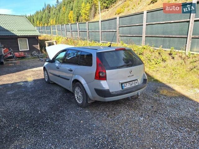 Серый Рено Меган, объемом двигателя 1.5 л и пробегом 318 тыс. км за 4800 $, фото 5 на Automoto.ua