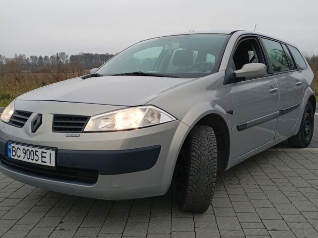 Серый Рено Меган, объемом двигателя 1.4 л и пробегом 235 тыс. км за 3900 $, фото 2 на Automoto.ua